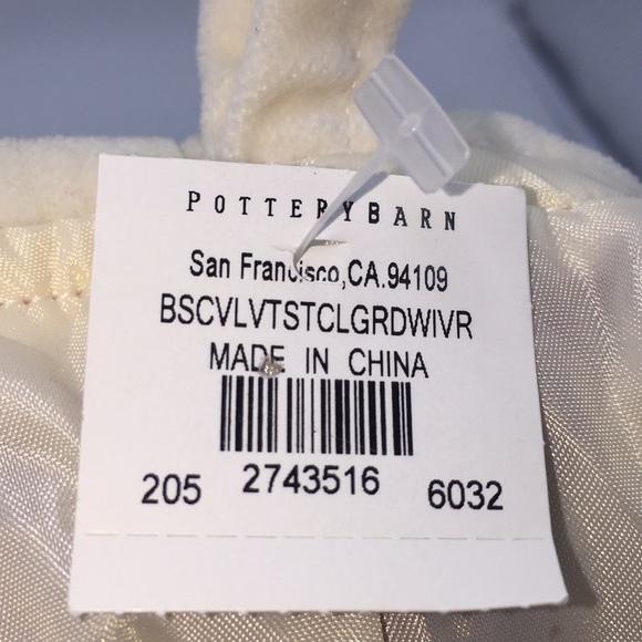 Pottery Barn Velvet Christmas Stocking “Madisyn” - Picture 4 of 10